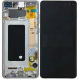 SAMSUNG GALAXY S10 PLUS G975F 全新全原 带框总成 棱镜白色 (官方售后全新屏 + 后装框) (非全原)