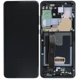 SAMSUNG GALAXY S20 ULTRA 5G G988B 带框总成 黑色  (官方售后全新屏 + 后装框) (非全原)