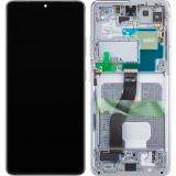 SAMSUNG GALAXY S21 ULTRA 5G G998B 全新全原 带框总成，银色 / 幻影银 (SERVICE PACK)