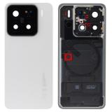 小米 15 (24129PN74G 24129PN74I 24129PN74C) 原装 后盖 带相圈镜片，白色