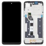 MOTOROLA MOTO G35 5G (XT2433) 原装 带框总成 黑色