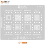 阿毛易修 MQ-4 高通 SM8350 / 8450 RAM / SM8450 /SM7315 / SM7325 / MT6833V / MT6799W / MT6877V 植锡钢网 0.12MM (注意，实物如图)