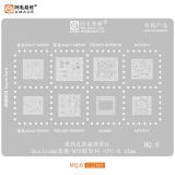 阿毛易修 MQ-6 高通 骁龙 SM6450 / SM8650 / SM4450 / 天玑 9200-MT6985W / 1050-MT6879V / MT6781V / MT8781V / BGA496 植锡钢网 0.12MM (注意，实物如图)