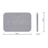 MR YANG MY-005 超强磁性植锡垫 适用于0.35MM / 0.45MM / 0.55MM / 0.65MM BGA芯片植锡维修