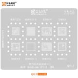 阿毛易修 QU-3 高通 MSM7225A / MSM8928 B / MSM8940 / SDM660 / MSM8909 / MSM8928 A / MSM8952 / MSM8612 植锡钢网 0.12MM (注意，实物如图)