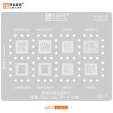 阿毛易修 QU-5 高通 SDM845 CPU / SM8150 CPU / SDM670 / MSM8917 / SDM845 RAM / SM8150 RAM / SDM710 / SM6150 植锡钢网 0.12MM (注意，实物如图)