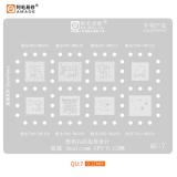 阿毛易修 QU-7 高通 骁龙 460-SM4250 / 665-SM6125 / 662-SM6115 / 720G-SM7125 / 730G-SM7150 / 750G-SM7225 / 765G-SM7250 / 775G-SM7350 植锡钢网 0.12MM (注意，实物如图)