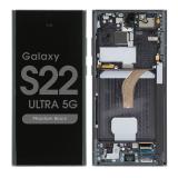 SAMSUNG GALAXY S22 ULTRA 5G S908B 全新全原 带框总成 黑色 / 幻影黑 （屏幕翻新 边框非原厂）